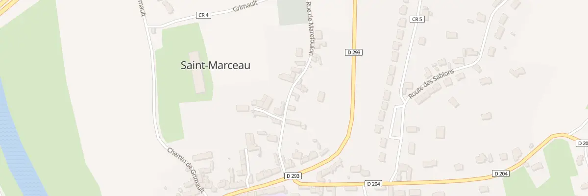 Plan du 6 Rue Marefoulon à Saint-Marceau