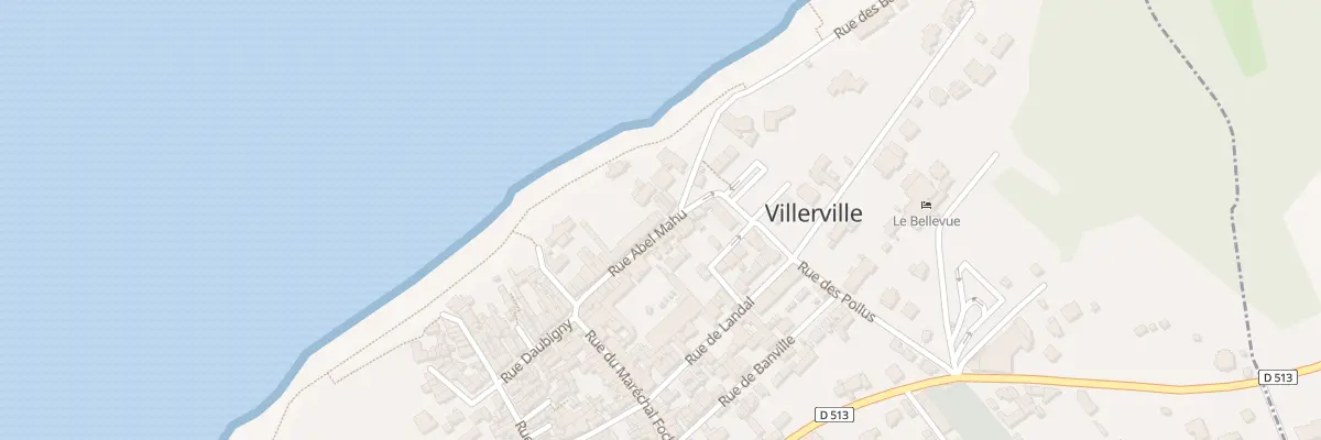 Plan du 13 Rue Abel Mahu à Villerville