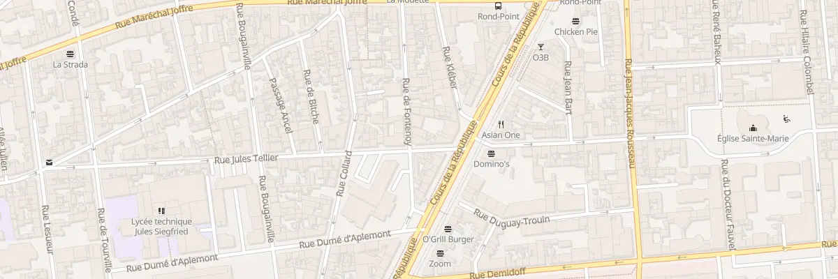 Plan du 14 Rue de Fontenoy au Havre