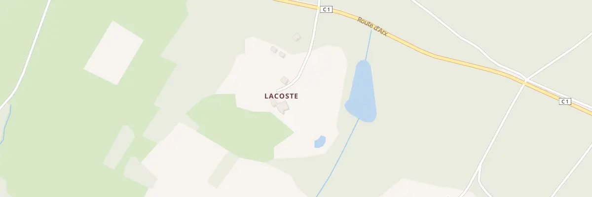 Plan du 2893 Rte d’Arx à Sos