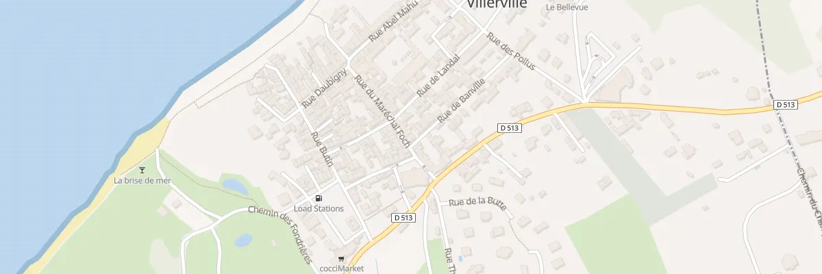 Plan du 33 Rue du Mal Foch à Villerville