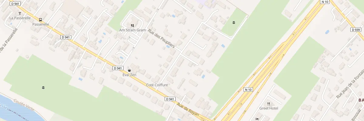 Plan du 12 Rue des Peupliers à Saint-Yrieix-sur-Charente