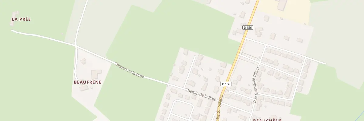 Plan du 5 All du Cerisier à Guécélard
