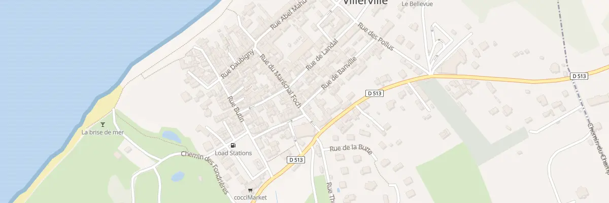 Plan du 35 Rue du Mal Foch à Villerville