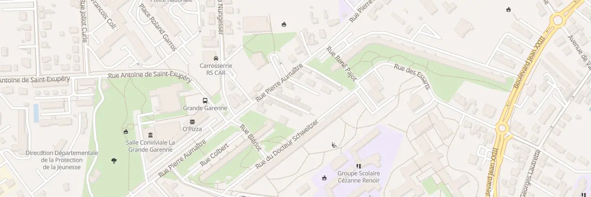 Plan du 33 Rue Pierre Aumaître à Angoulême