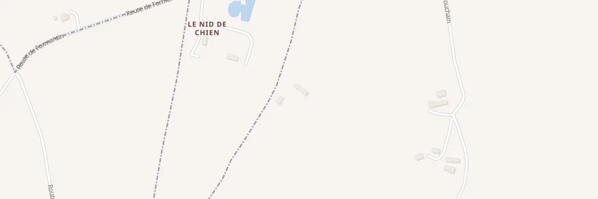 Plan du 5026 Le Nid de Chien à Formentin