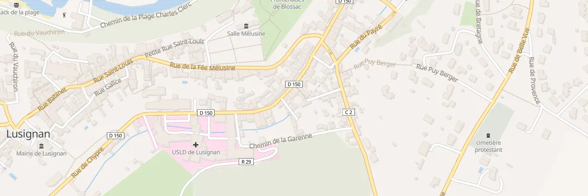 Plan du 102 Rue de Chypre à Lusignan