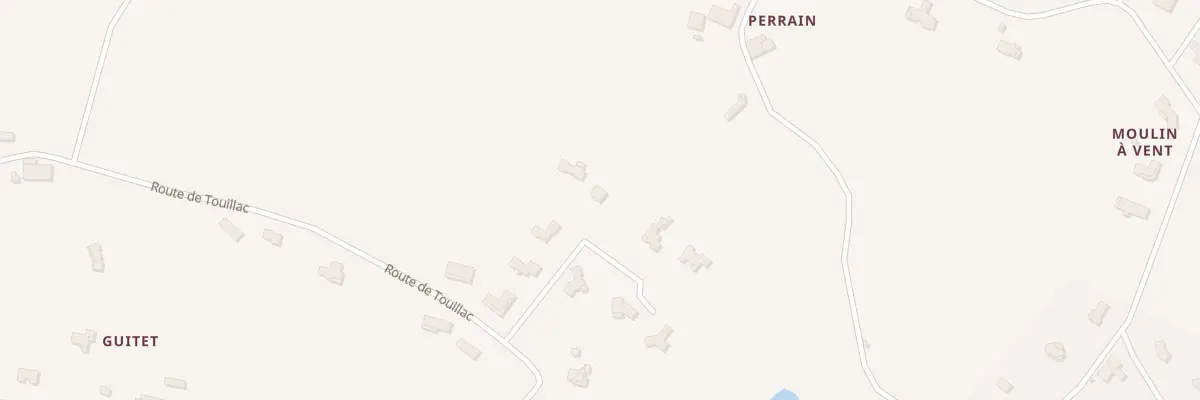 Plan du 111 Lot de Perrain Sud à Castelnau-sur-Gupie