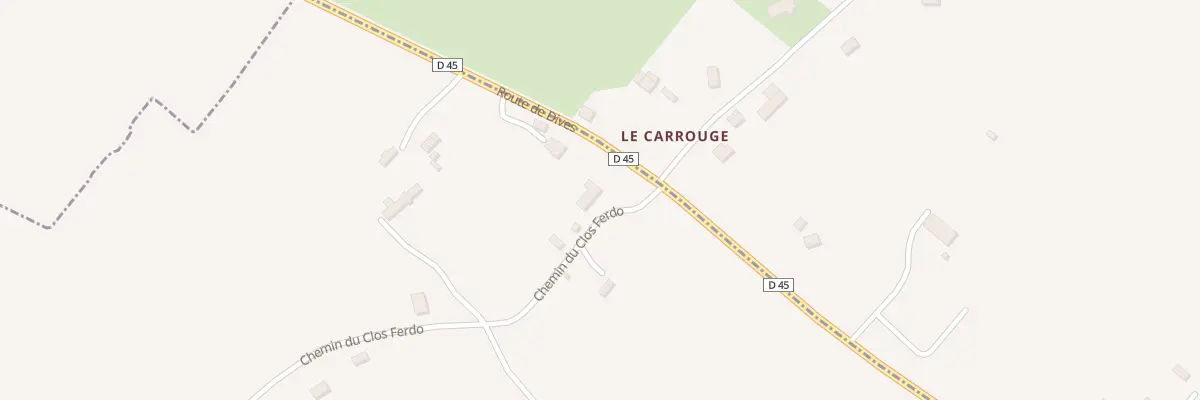 Plan du 5070 Les Friches à Formentin