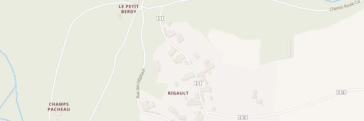 Plan du 10 Rue Léon Saurois à Chiré-en-Montreuil