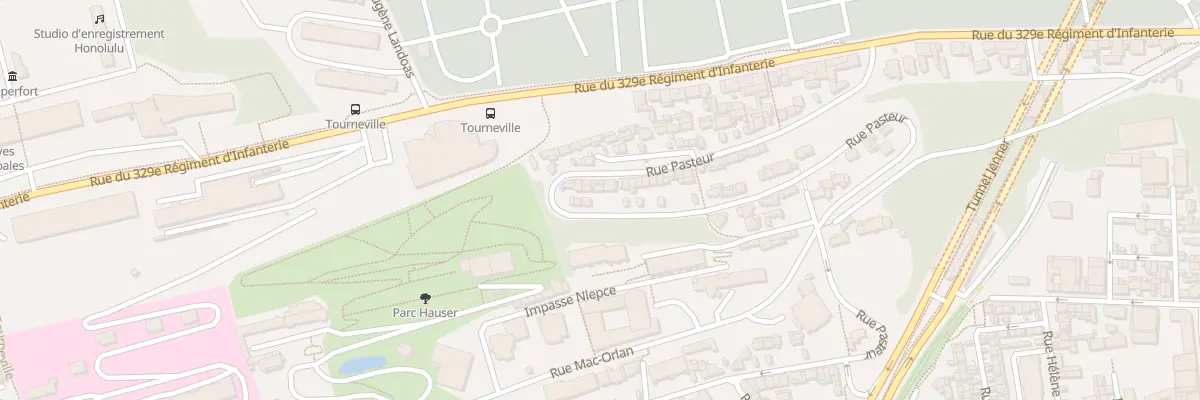 Plan du 96 Rue Pasteur au Havre