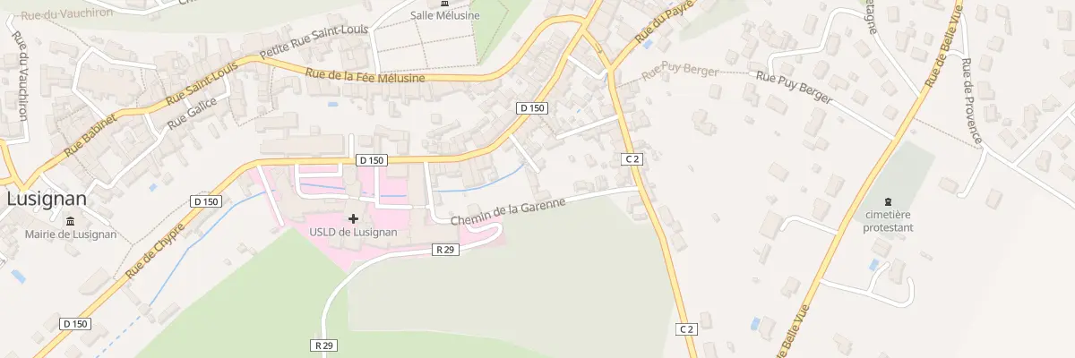Plan du 96 Rue de Chypre à Lusignan