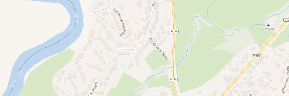 Plan du 1B Rue du Vieux Bourg à Guécélard