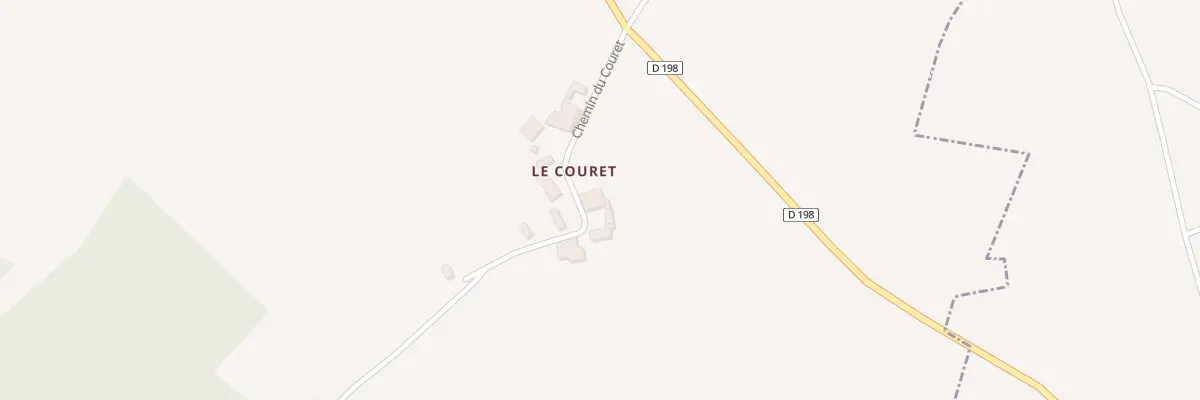 Plan du 5108 Le Couret à Bellon