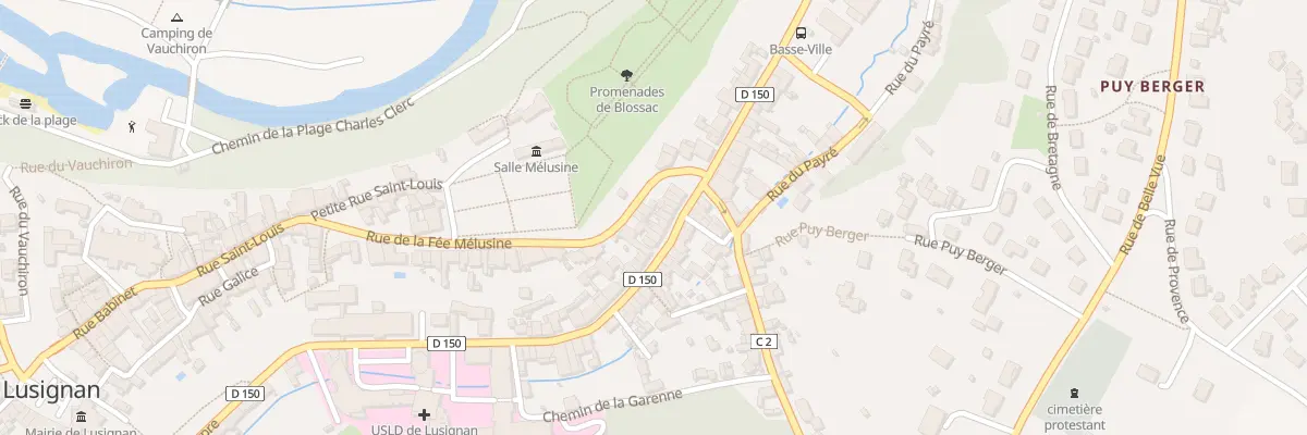 Plan du 65 Rue de Chypre à Lusignan