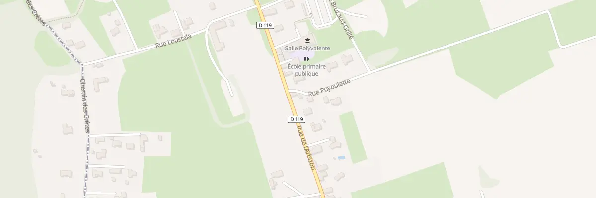 Plan du 24 Rue de l’Arbizon à Sarrouilles