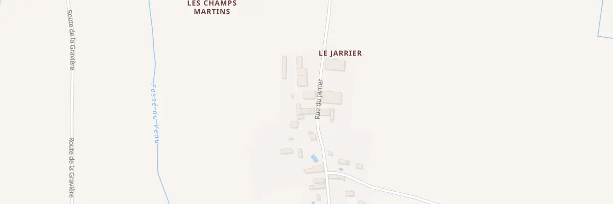Plan du 33 Rue du Jarrier à Chouzé-sur-Loire