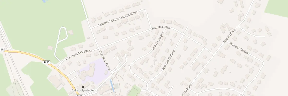 Plan du 7 Rue du Verger à Champfleur