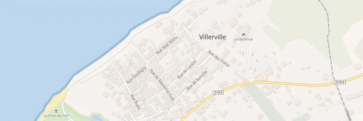 Plan du 16 Rue de Landal à Villerville
