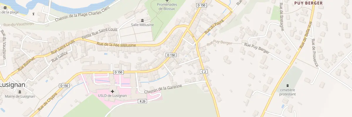 Plan du 108 Rue de Chypre à Lusignan