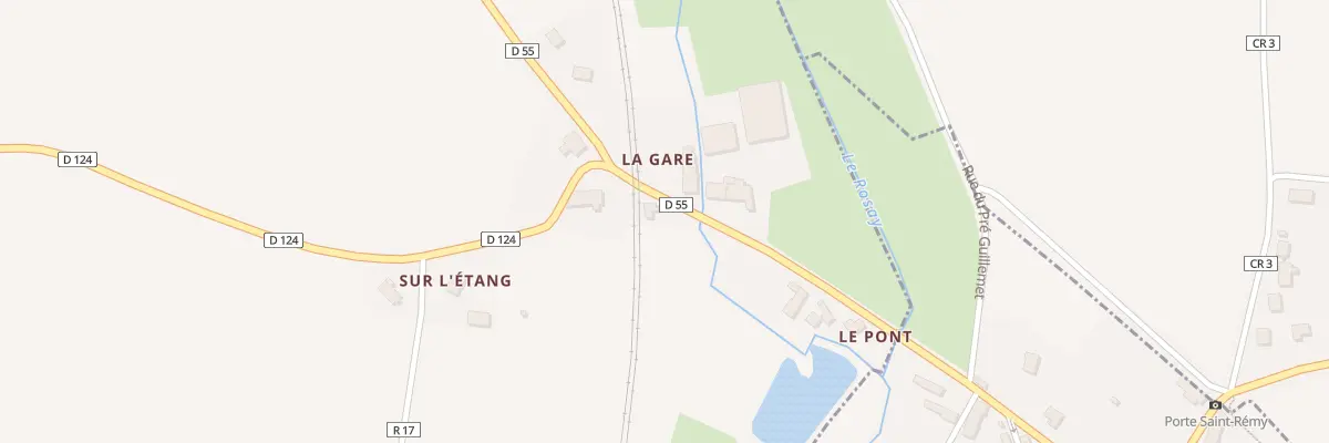 Plan du 5066 La Gare à Chérisay
