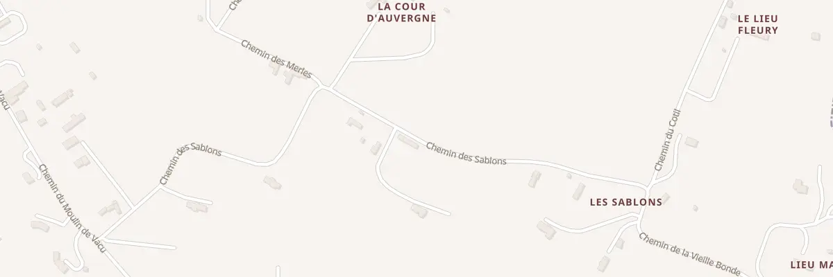Plan du 450 Che des Sablons à Bonneville-sur-Touques