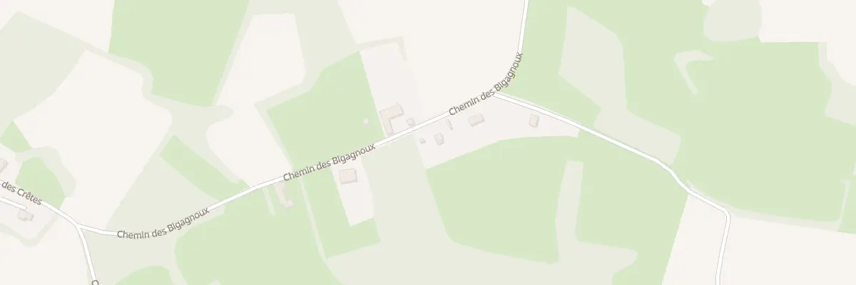 Plan du 13 Che des Bigagnoux à Monfaucon