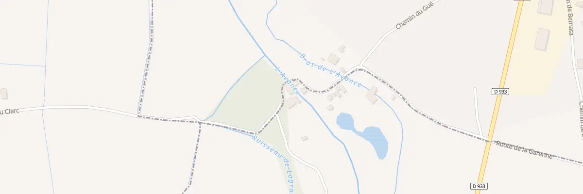 Plan du 379 Che du Gué à Sainte-Marthe