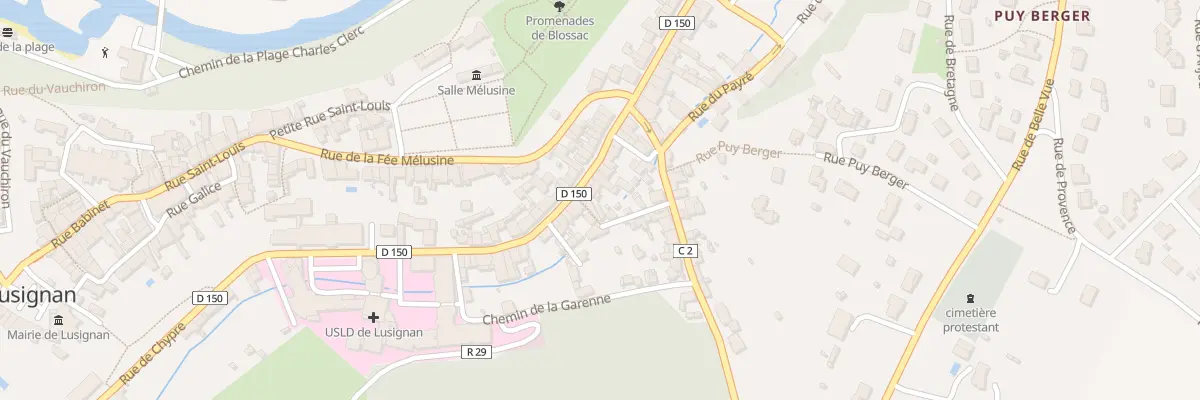 Plan du 112 Rue de Chypre à Lusignan