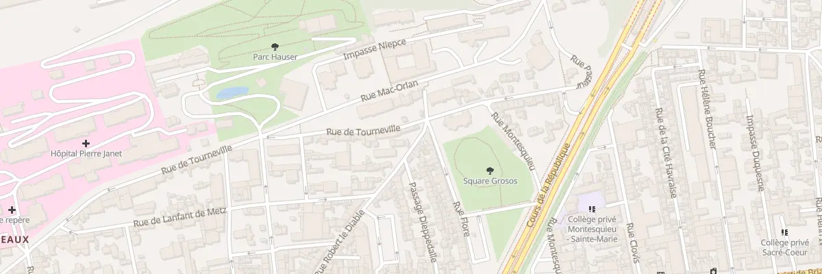 Plan du 122 Rue de Tourneville au Havre