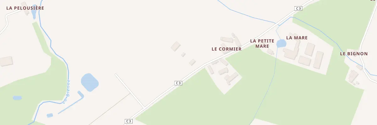 Plan du 5181 Le Cormier à Piacé