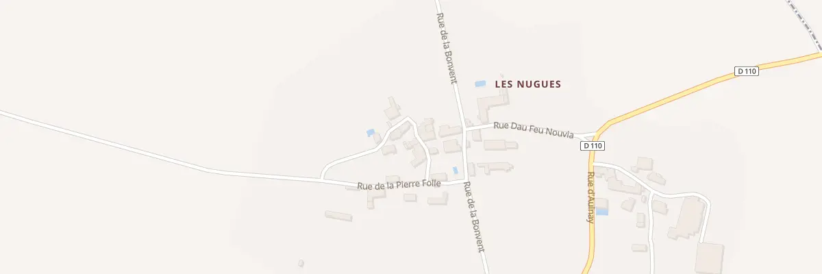 Plan du 3 Rue du Puits à Messé