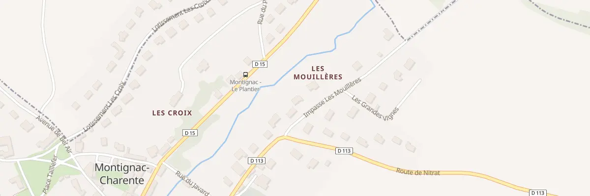 Plan du 5 Imp Les Mouillères à La Boixe