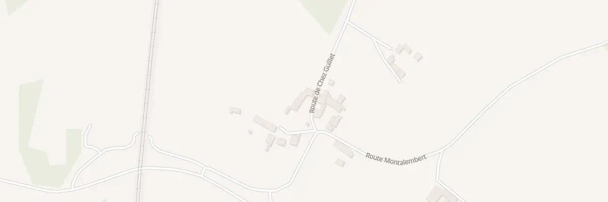Plan du 1 Rte de Chez Guillet à Londigny