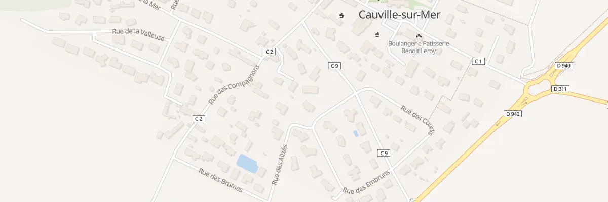 Plan du 4 Rue des Embruns à Cauville-sur-Mer