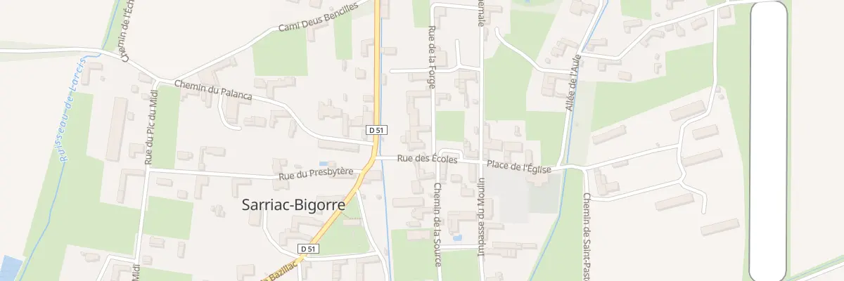 Plan du 1 Rue de la Forge à Sarriac-Bigorre