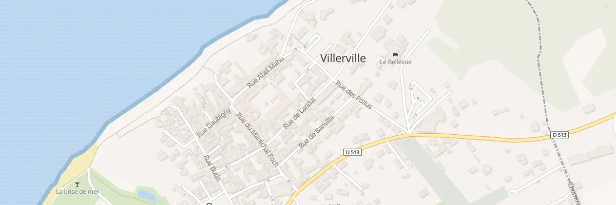Plan du 5 Rue de Landal à Villerville