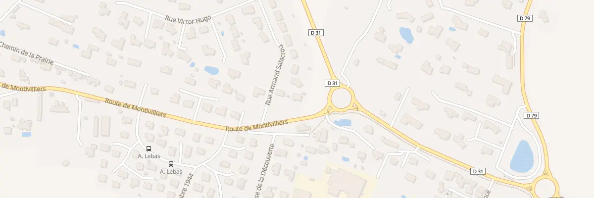 Plan du 6642 Quartier du Moulin à Octeville-sur-Mer