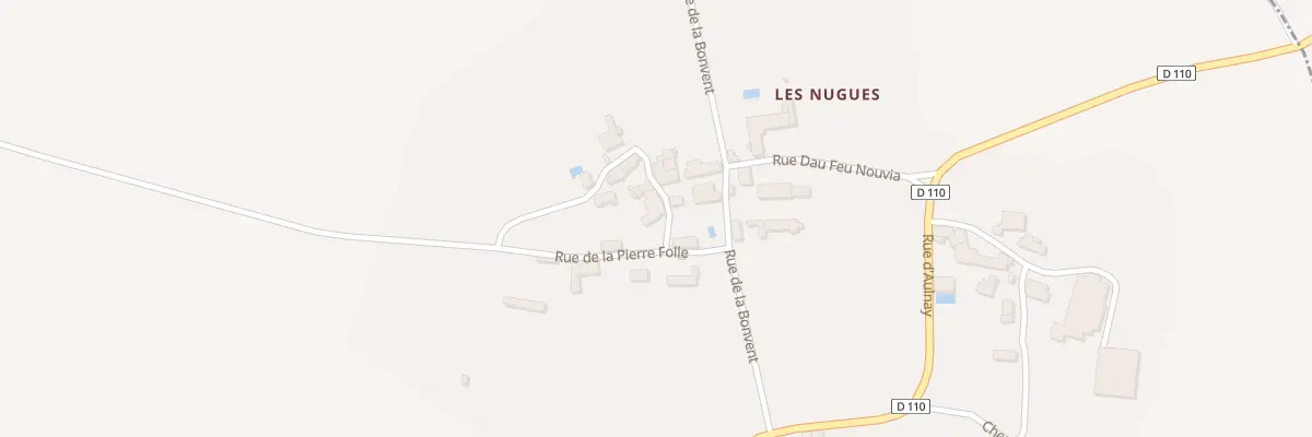 Plan du 1 Rue du Puits à Messé