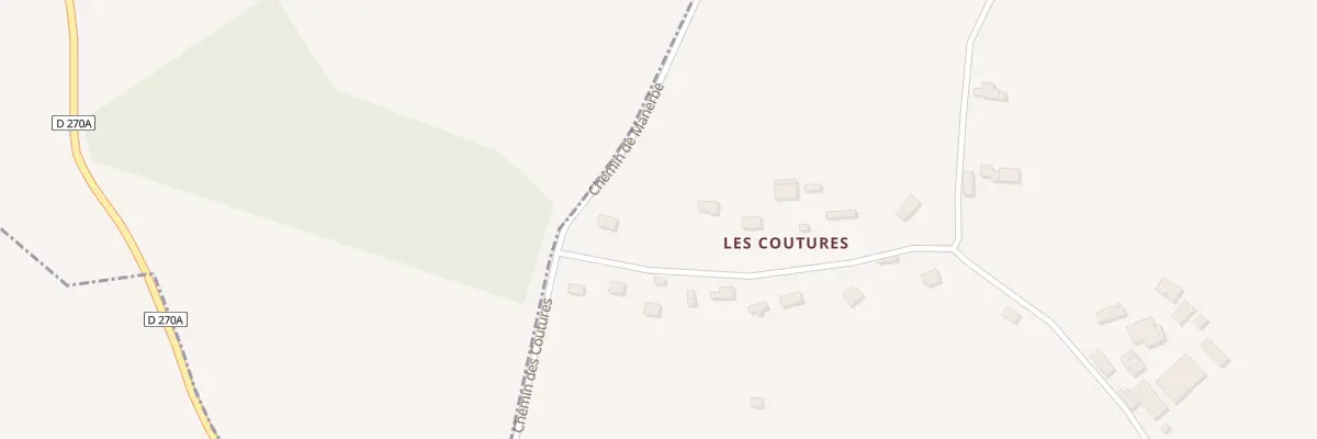 Plan du 200 Che de la Couture au Cheval au Pré-d’Auge