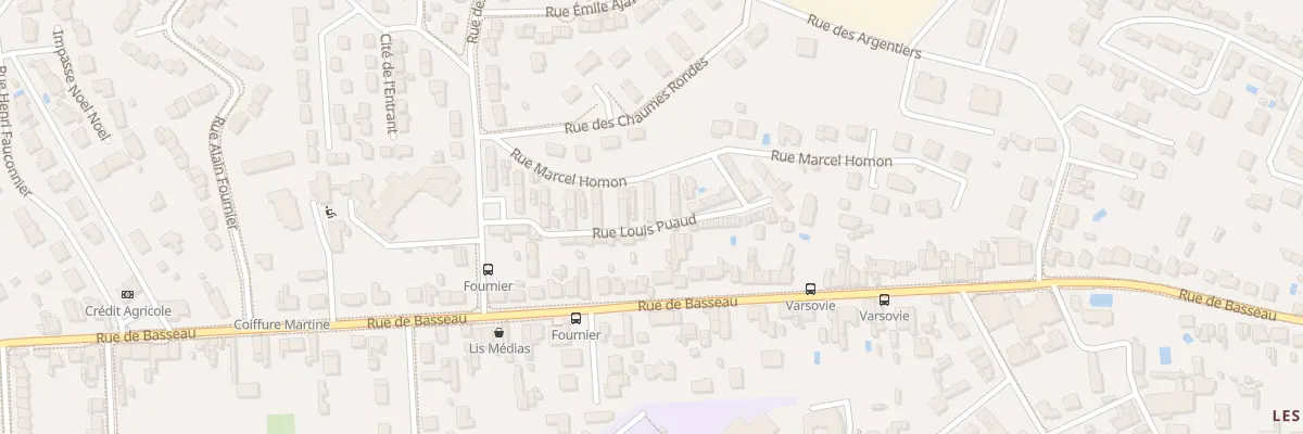 Plan du 19 Rue Louis Puaud à Angoulême