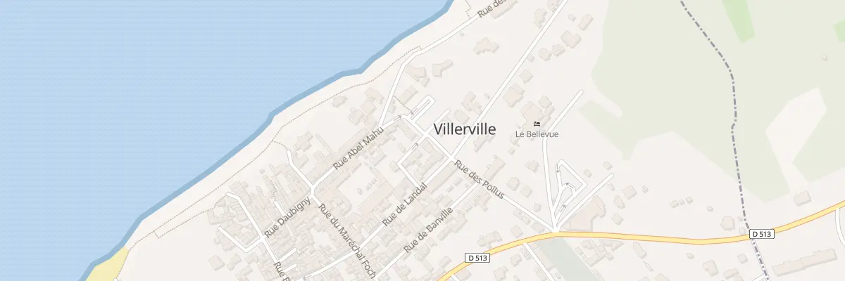 Plan du 8 Rue des Poilus à Villerville