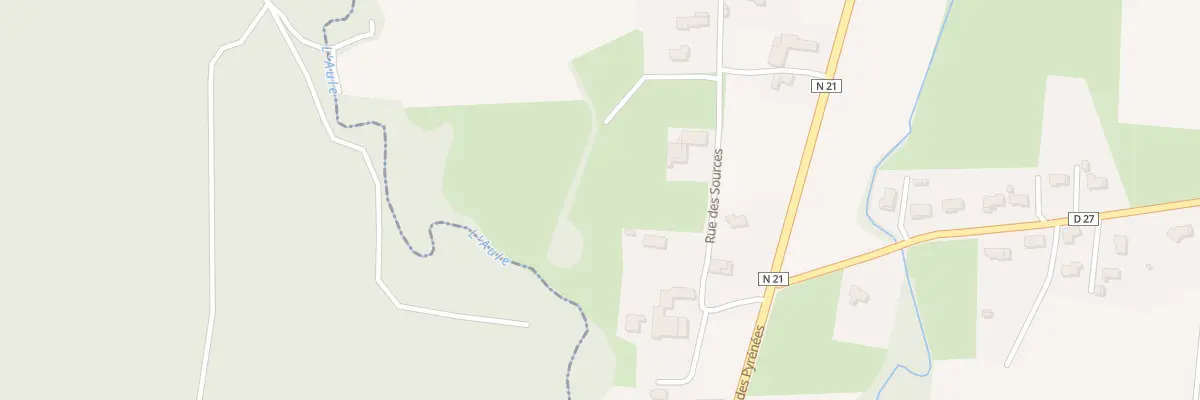 Plan du 42B Rue des Sources à Escondeaux