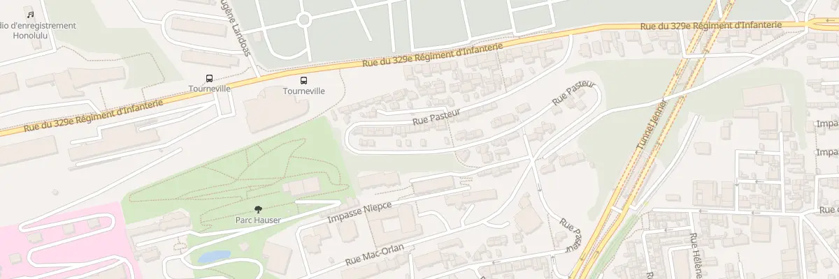 Plan du 108 Rue Pasteur au Havre