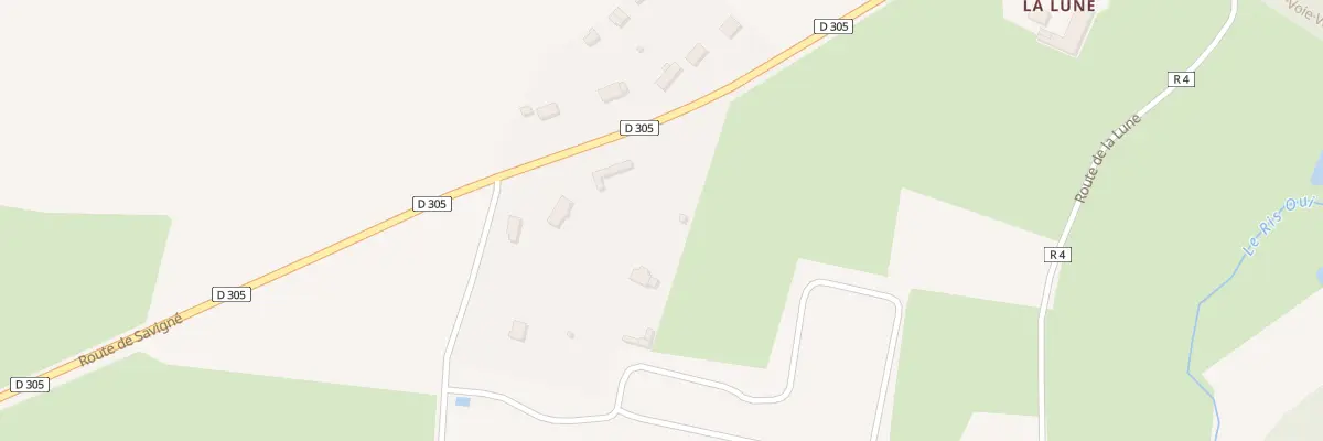 Plan du 5455 La Petite Bruyere au Lude
