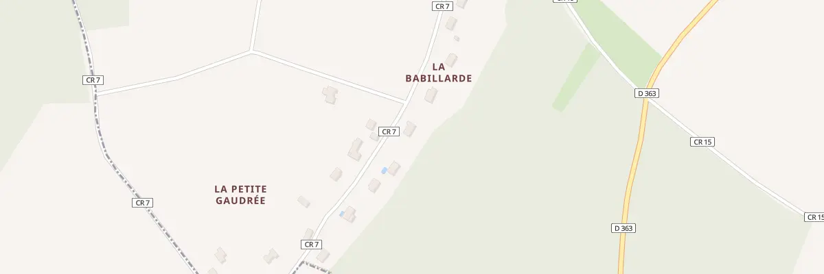 Plan du 47 Val de Verrière à Thizay