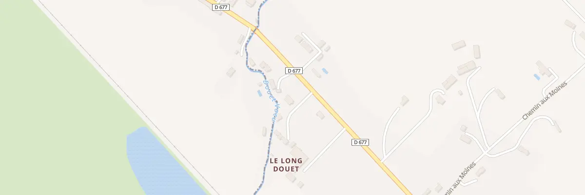 Plan du 5021 Le Long Douet à Canapville
