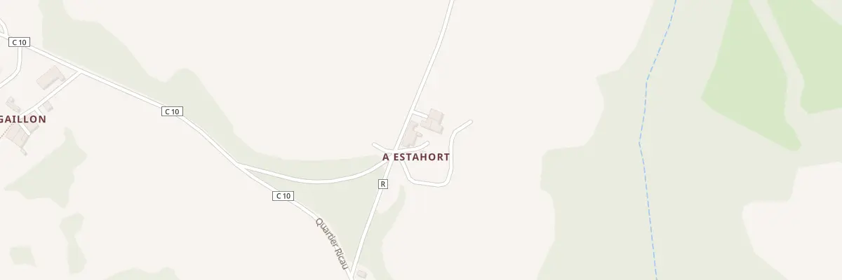 Plan du 5096 A Estahort à Beaumarchés