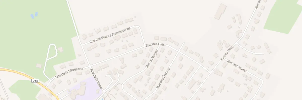 Plan du 13 Rue du Verger à Champfleur
