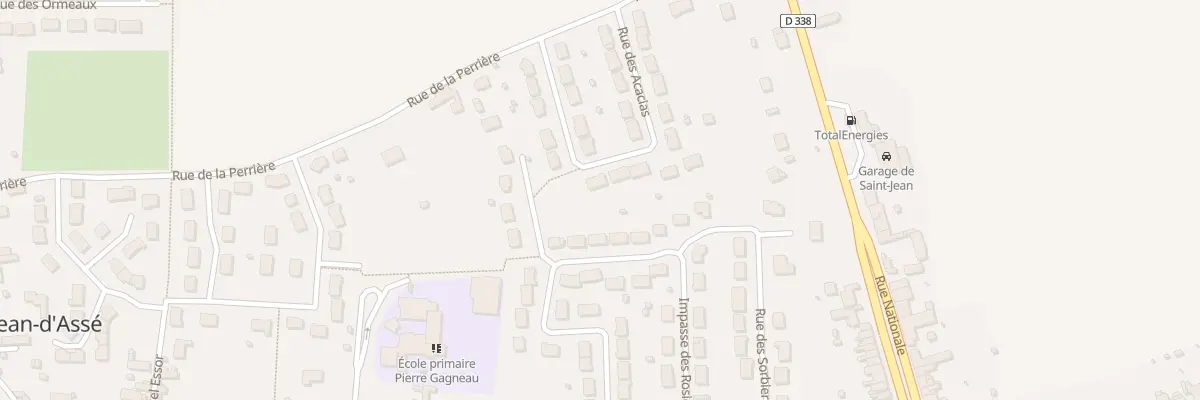 Plan du 12 Rue des Acacias à Saint-Jean-d’Assé